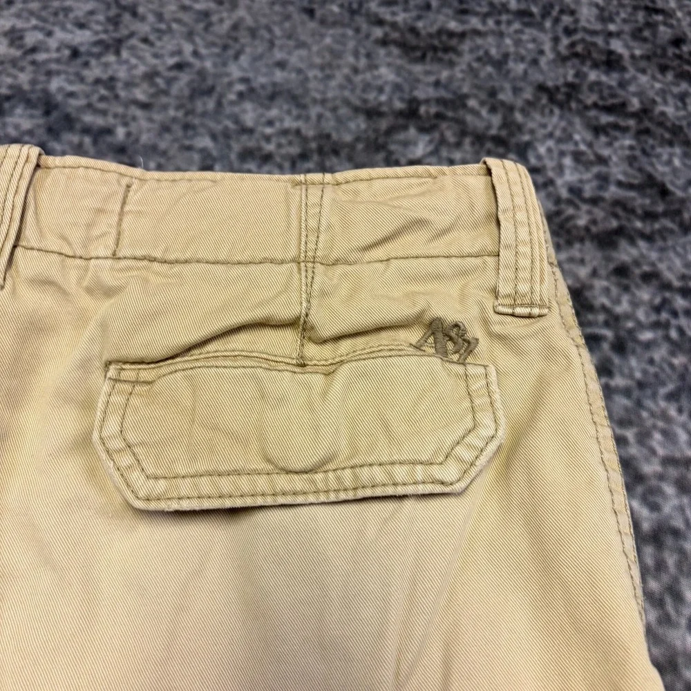 VTG Aeropostale Cargo Shorts Mens 32 Tan Baggy Utility Surf Skater Outdoor Y2K